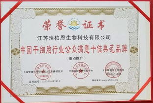 熱烈祝賀江蘇瑞柏恩生物科技榮獲三項大獎，引領(lǐng)生物技術(shù)推廣服務(wù)新篇章